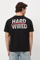 Odzież Medicine t-shirt bawełniany RW25-TSMA71 czarny