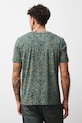 Odzież T-shirt bawełniany męski wzorzysty RW25-TSMB06 zielony