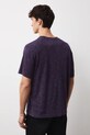 Odzież Medicine t-shirt bawełniany RW25-TSMC11 fioletowy