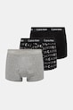 Calvin Klein Underwear - Boxeralsó (3-db) sima fekete U2664G