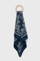 Levi's apaszka bawełniana 221658 wzorzyste granatowy 221658