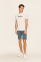 Pepe Jeans - T-shirt Eggo PM500465.. alb AA00