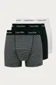 μαύρο Calvin Klein Underwear Μποξεράκια (3-pack) Ανδρικά
