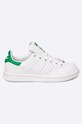 adidas Originals - Topánky Stan Smith J M20605. usňová koža biela M20605.