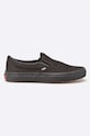 Vans - Πάνινα παπούτσια Classic Slip-On υφασμάτινο μαύρο VEYEBKA