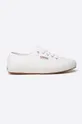 λευκό Superga - Πάνινα παπούτσια Γυναικεία