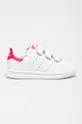 білий adidas Originals - Дитячі черевики Stan Smith CF C B32706 Для дівчаток