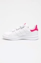 adidas Originals - Детские кроссовки Stan Smith CF C B32706 Голенище: Синтетический материал, Натуральная кожа Внутренняя часть: Синтетический материал, Текстильный материал Подошва: Синтетический материал