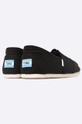 fekete Toms - Espadrilles Canvas Classic Alpargata