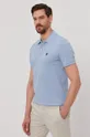 Polo tričko Selected Homme modrá