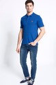 Selected Homme Polo 16049517 niebieski AA00