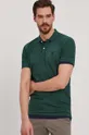 zielony Selected Homme Polo Męski