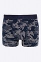 Îmbrăcăminte John Frank - Boxeri (3-pack) JF3BCA07 bleumarin