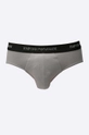 czarny Emporio Armani Underwear - Slipy (2 pack) 111321. Męski