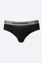szary Emporio Armani Underwear - Slipy (2-pack) 111321... Męski