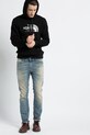 The North Face - Bluza Drew Peak Hoodie. T0AHJY czarny SS17