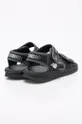 čierna New Balance - Detské sandále K2031BKW