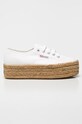 Superga - Espadrile textil alb 2790.S0099Z0.901