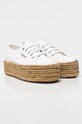 Superga - Espadrile 2790.S0099Z0.901 alb SS17