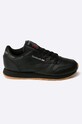 Reebok - Topánky Classic 49804 usňová koža čierna 49804