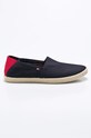 Tommy Hilfiger - Tenisówki FM0FM00569 slip on granatowy FM0FM00569