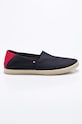 Tommy Hilfiger - Εσπαντρίγιες slip on σκούρο μπλε FM0FM00569