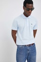 Lacoste polo de bumbac albastru L1212.
