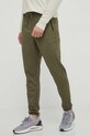 Under Armour pantaloni de trening tricotaj verde 1290261