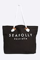 Seafolly - Torebka mieści A4 czarny 71147.BG.Black