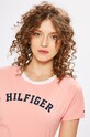 Tommy Hilfiger - Top ροζ UW0UW00091
