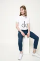 biały Calvin Klein Jeans - T-shirt 000NB1164E