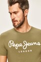 Pepe Jeans - Tričko kulatý zelená PM501594