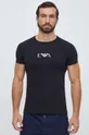Emporio Armani Underwear - Μπλουζάκι (2-Pack) μαύρο