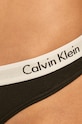 Oblečenie Calvin Klein Underwear - Tangá 0000D1617E čierna