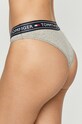 Tommy Hilfiger - Brazilian στρινγκ UW0UW00723 γκρί AA00