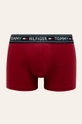 burgundské Tommy Hilfiger - Boxerky Pánsky