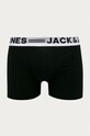 Jack & Jones - Boxerky (3-pack) pletenina černá 12081832