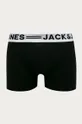 czarny Jack & Jones - Bokserki (3-pack) Męski