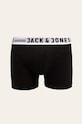 Jack & Jones - Bokserki (3-pack) bokserki dopasowane czarny 12081832