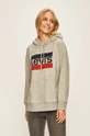 gray Levi's sweatshirt