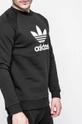 adidas Originals sweatshirt Trefoil Crew  Basic material: 100% Cotton Other materials: 95% Cotton, 5% Elastane