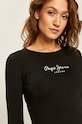 Pepe Jeans - Bluzka New Virginia czarny PL502755
