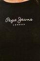 Pepe Jeans - Μπλουζάκι New Virginia PL502755 μαύρο
