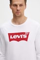 Levi's - Pánske tričko s dlhým rukávom biela 36015.0010