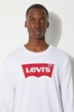 Tričko s dlouhým rukávem Levi's 36015.0010 bílá
