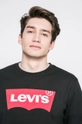 black Levi's longsleeve shirt