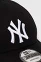 Bavlněná baseballová čepice New Era černá