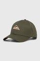 Quiksilver czapka z daszkiem pozostałe zielony AQYHA04002