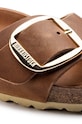 Παπούτσια Birkenstock - Παντόφλες Madrid Big Buckle 1006525 καφέ