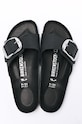 Natikači iz nubuka Birkenstock Madrid Big Buckle 1006523 črna